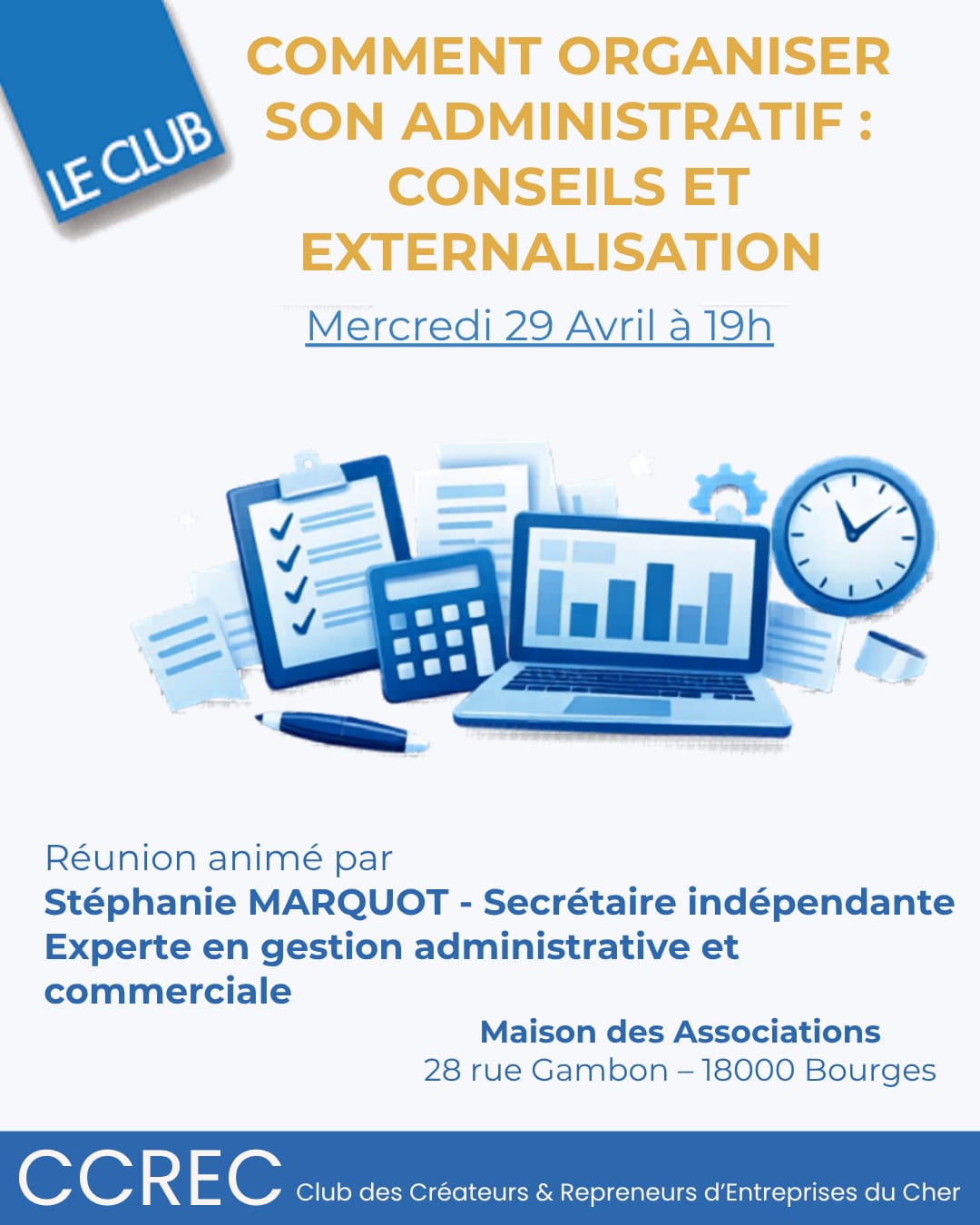 soiree ccrec organiser admin